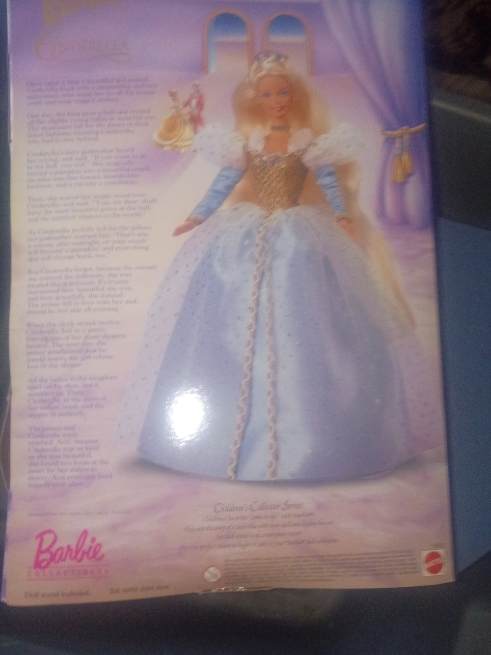 Barbie As Cinderella Childrens Collector Edition Mint Condition - Picture 4 of 4